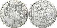 France 10 Euro Centre, Paris, Silver, Gadoury:EU450, KM:1732 -