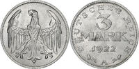 Weimar Republic 3 Mark GERMANY, WEIMAR REPUBLIC, Berlin, Aluminum, KM:28 -