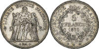 France 5 Francs Hercule, Paris, Silver, Gadoury:745a -