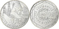 France 10 Euro Haute-Normandie, Paris, Silver, Gadoury:EU450 -