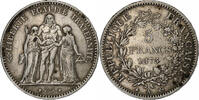 France 5 Francs Hercule, Paris, Silver, Gadoury:745a -