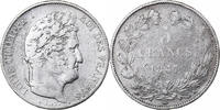 France 5 Francs Louis-Philippe I, Paris, Silver -