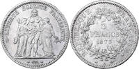 France 5 Francs Hercule, Paris, Silver, Gadoury:745a -