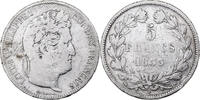 France 5 Francs 1833 B Louis-Philippe I, Louis-Philippe, Rouen, Silver S 29,95 EUR  plus 4,95 EUR verzending