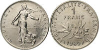 France Franc Semeuse, Paris, Nickel, Gadoury:474, KM:925.1 -