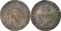 France 10 Centimes Napoleon I, Paris, Billon, Gadoury:190 -