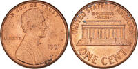 United States Cent Coin, Lincoln Cent, U.S. Mint, Philadelphia -