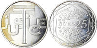 France 25 Euro Justice, Justice., Silver, Gadoury:EU 648 -