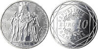 France 10 Euro Paris, FDC, Silver, Gadoury:EU 516, KM:2073 -