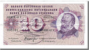 Switzerland 10 Franken Banknote, 1969-01-15 -