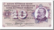 Switzerland 10 Franken Banknote, 1974-02-07 -