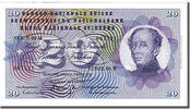 Switzerland 20 Franken Banknote, 1973-03-07 -
