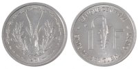 West African States Franc Coin, Aluminum, KM:E3 -