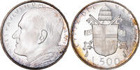 VATICAN CITY 500 Lire 1979 Coin, John Paul II, FDC, Silver, KM:148 MS(65-70)