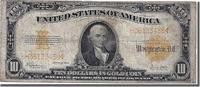United States Ten Dollars 1922 Banknote, KM:442 VF(20-25)