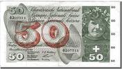 Switzerland 50 Franken 1955 Banknote, 1955-07-07 AU(55-58)