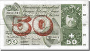 Switzerland 50 Franken Banknote, 1967-06-30 -