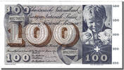 Switzerland 100 Franken Banknote, 1972-01-24 -