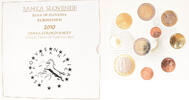 Slovenia Set Set 10 Monnaies euro BU. -