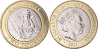 Gibraltar 2 Pounds Coin, Christmas, Bi-Metallic -