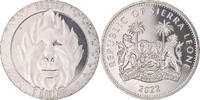 Sierra Leone Dollar Coin, Baboon, Cupronickel -