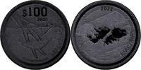 Falkland Islands 100 Dollars 2021 &Icirc;les Malouines.Monnaie de STGL 11,95 EUR  Excl. 4,95 EUR Verzending