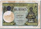Madagascar 10 Francs Banknote -