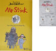 Gibraltar 50 Pence Coin, Pobjoy Mint, Mr Stink.Colorized.FDC -