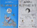 Gibraltar 50 Pence Coin, Pobjoy Mint, Billionaire Boy.Colorized.FDC -