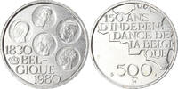 Belgium 500 Francs, 500 Frank Coin, Baudouin I, Brussels -