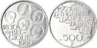 Belgium 500 Francs, 500 Frank Coin, Baudouin I, Brussels -