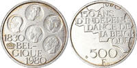 Belgium 500 Francs, 500 Frank Coin, Baudouin I, Brussels -