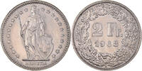 Switzerland 2 Francs Coin, Bern, Copper-nickel, KM:21a.1 -