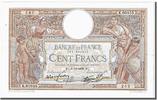 France 100 Francs Banknote, 100 F 1908-1939 ''Luc Olivier Merson'' -