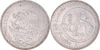 Mexico 20 Pesos Coin, Mexico City, Copper-nickel, KM:486 -