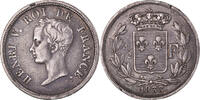 France 1/2 Franc Coin, Henri V, Paris, Silver, Gadoury:404 -