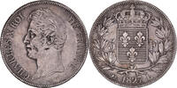 France 5 Francs Coin, Charles X, Bayonne, Silver, KM:728.8 -