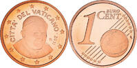 VATICAN CITY Euro Cent Rome, Proof, Copper Plated Steel -