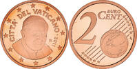 VATICAN CITY 2 Euro Cent Rome, Proof, Copper Plated Steel -