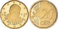 VATICAN CITY 20 Euro Cent Rome, Proof, Brass, KM:386 -