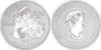 Canada 20 Dollars Coin, Elizabeth II, Père Noël, Ottawa, Proof -