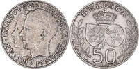 Belgium 50 Francs, 50 Frank Coin, Baudouin I, Silver -