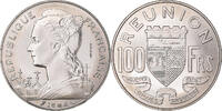 Réunion 100 Francs Coin, Paris, ESSAI, Nickel, KM:E10 -