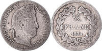 France 1/2 Franc Coin, Louis-Philippe, Paris, Silver -