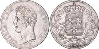France 5 Francs Coin, Charles X, Lille, Silver, KM:720.13 -