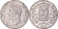 France 5 Francs Coin, Charles X, Limoges, Silver, KM:728.6 -