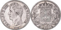 France 5 Francs Coin, Charles X, Bayonne, Silver, KM:728.8 -