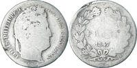 France Franc Coin, Louis-Philippe, Paris, Silver, KM:748.1 -