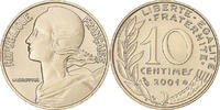 France 10 Centimes Coin, Marianne, Paris, BU -