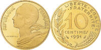 France 10 Centimes Coin, Marianne, Paris, BE -